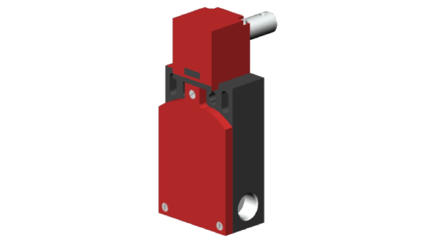 Csuklós kapcsoló (Telemecanique Sensors XCSTR852) zár típusa: csuklós, 3 alaphelyzetben zárt, 6 A, 30mm, Preventa,