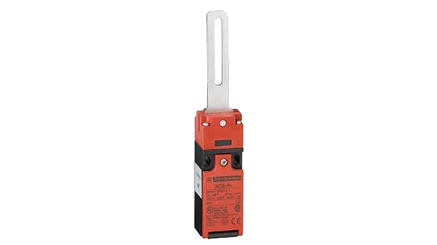 Telemecanique Sensors XCSPL Series Straight Lever Interlock Switch, NO/NC, IP67, DP, Glass Fibre Reinforced Nylon