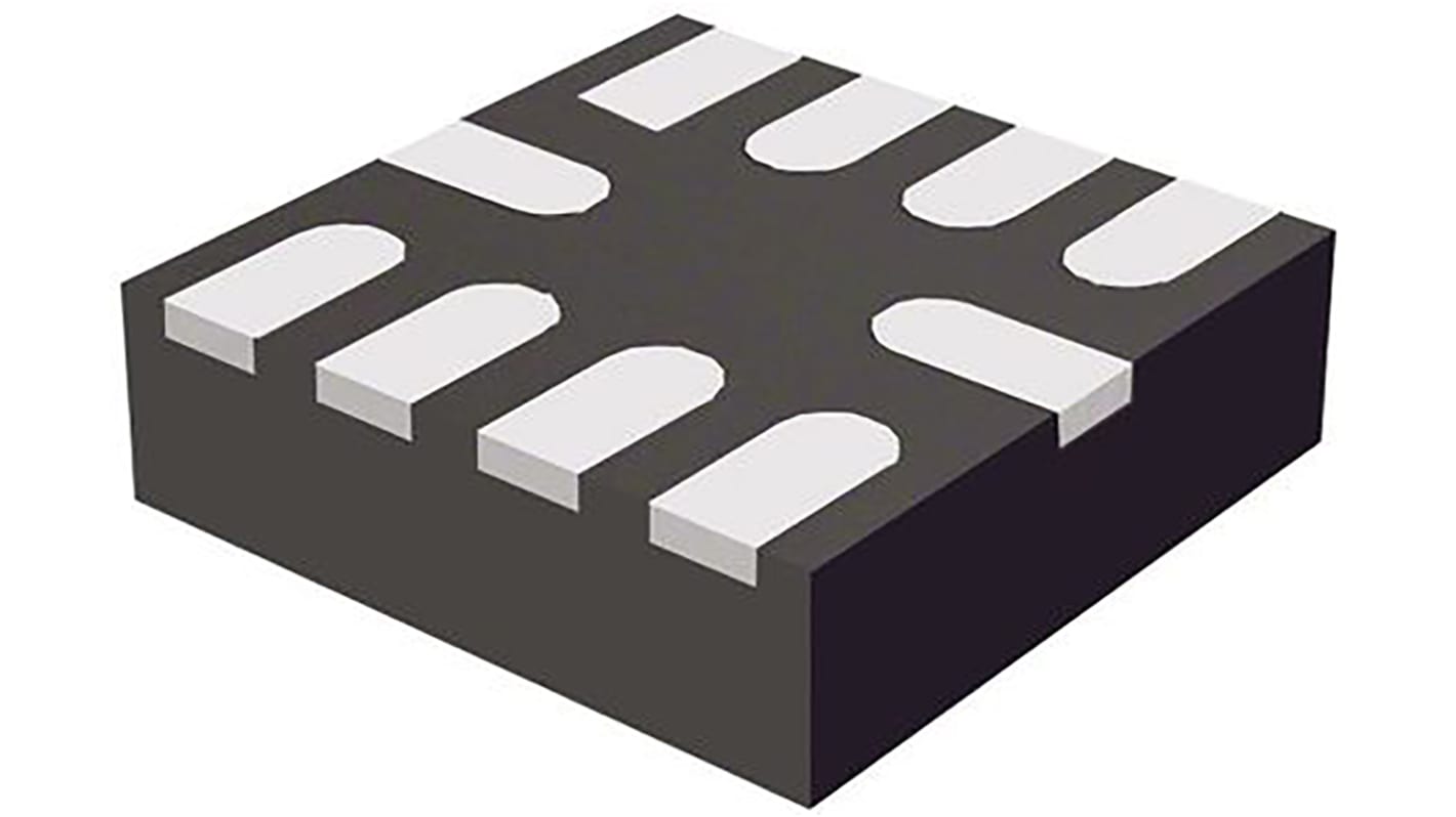 Sensor de temperatura digital TMP461AIRUNT, 12 bits, encapsulado QFN 10 pines, interfaz Serie-I2C, SMBus TMP461