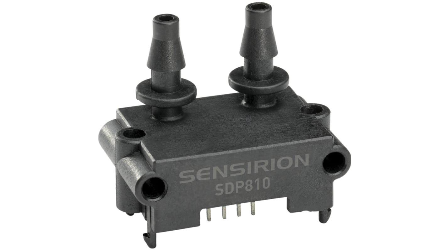 Sensore di pressione differenziale Sensirion, +125Pa, 1bar max, 4-Pin