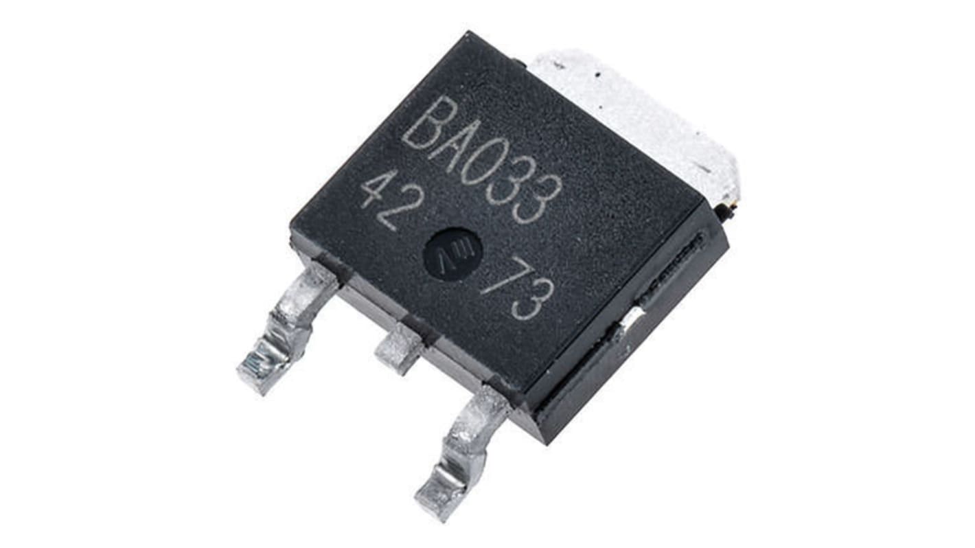 ローム Nチャンネル MOSFET60 V 15 A 表面実装 パッケージSOT-428 3 ピン