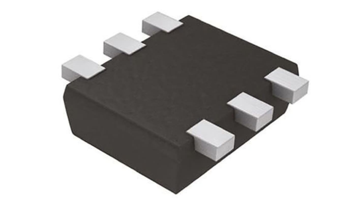 Dual N-Channel MOSFET, 1.5 A, 20 V, 6-Pin TUMT6 ROHM US6K4TR