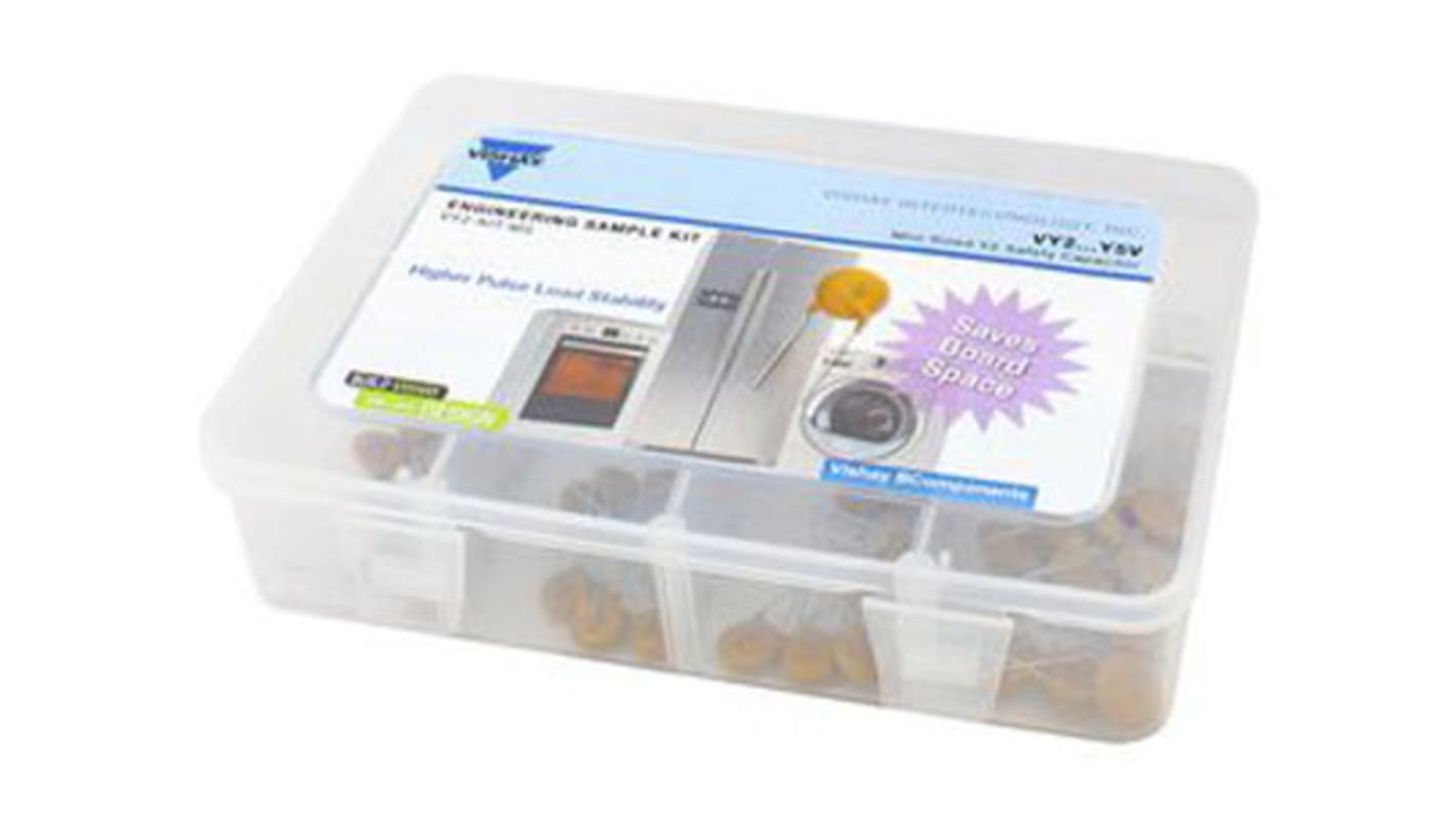 VY2KITMS Vishay, Through Hole Ceramic Capacitor Kit 80 pieces RS