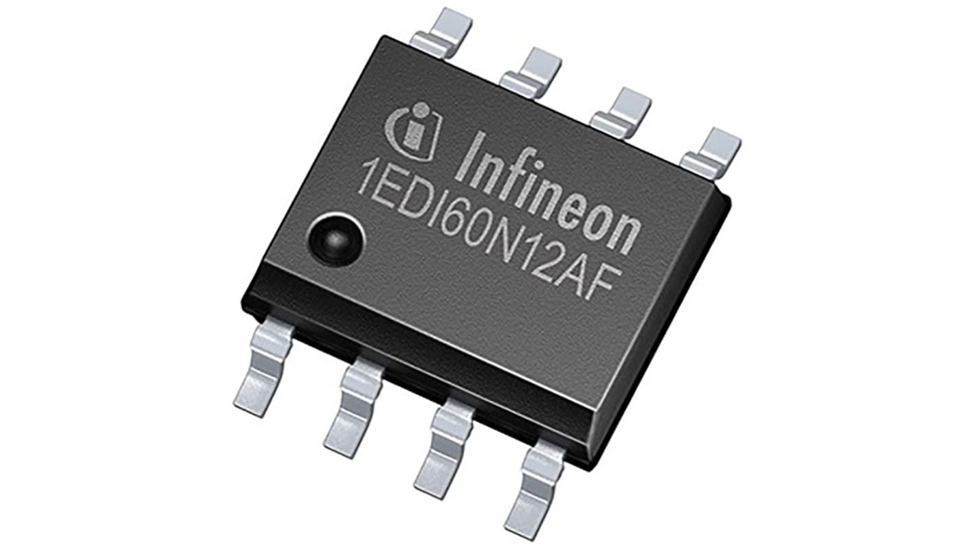 Infineon MOSFETゲートドライバ -9.4 A 、 10 A DSO 2 8-Pin ガルバニック絶縁 反転, 非反転 表面実装