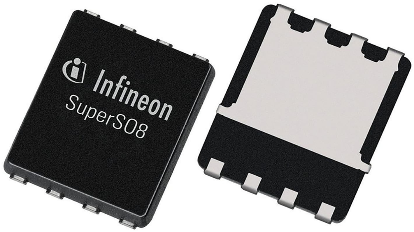 Infineon Nチャンネル MOSFET25 V 100 A 表面実装 パッケージSuperSO8 5 x 6 8 ピン