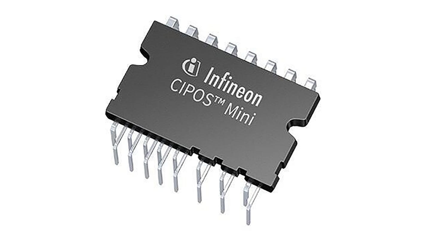 Module d'alimentation intelligent Traversant Infineon CIPOS 15A Triphasé sortie Demi-pont 24 broches
