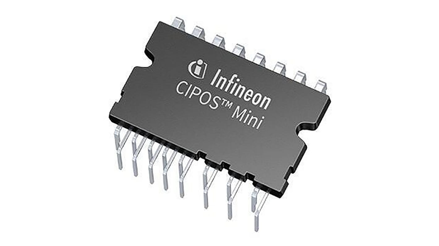 Intelligens teljesítménymodul 3 fázisú IKCM10H60GAXKMA1 16A, 20 (Maximum)kHz, 24-tüskés 10A 600 V AC motor, Állandóan