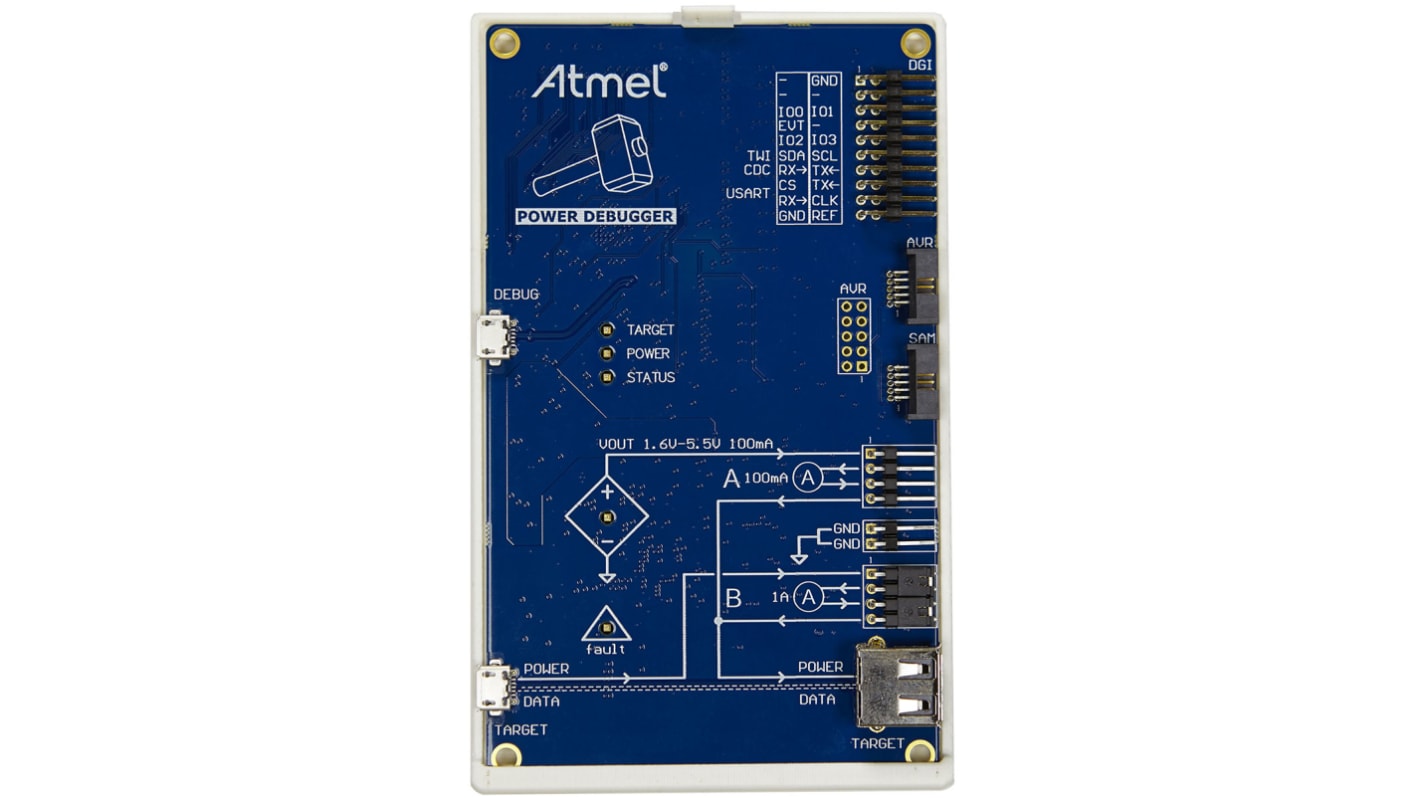 Microchip 開発キットアクセサリ ARM Cortex-Mのデバッグ / プログラミング用 ATPOWERDEBUGGER