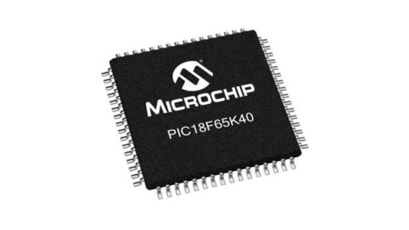 Microchip マイコン, 64-Pin TQFP PIC18F66K40-I/PT