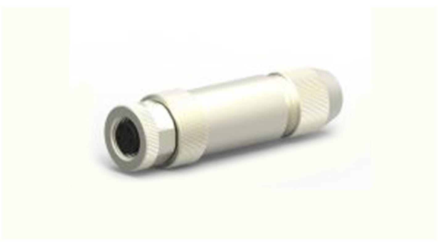 TE Connectivity Circular Connector, 4 Contacts, Cable Mount, M8 Connector, Plug, Female, IP67, M8 Series