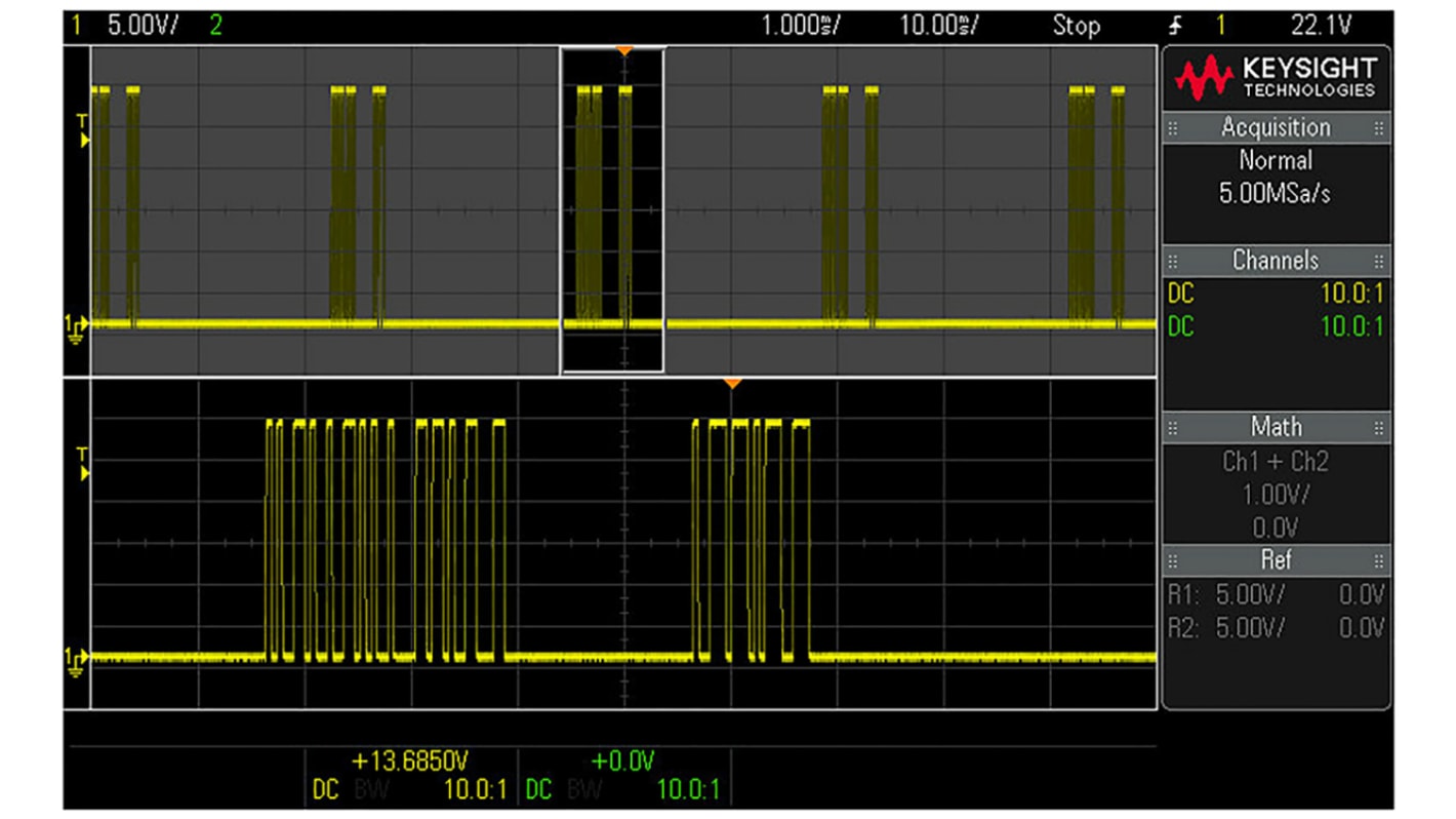 Keysight Technologies Oszilloskop-Software, Oszilloskop-Software für Digitales Oszilloskop EDUX1102A, Digitales