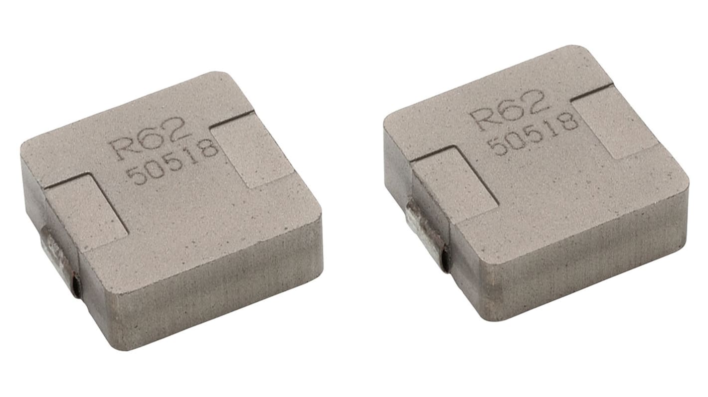 TDK, SPM, 10040 Shielded Wire-wound SMD Inductor with a Metallic Magnetic Core, 180 nH ±20% 38A Idc
