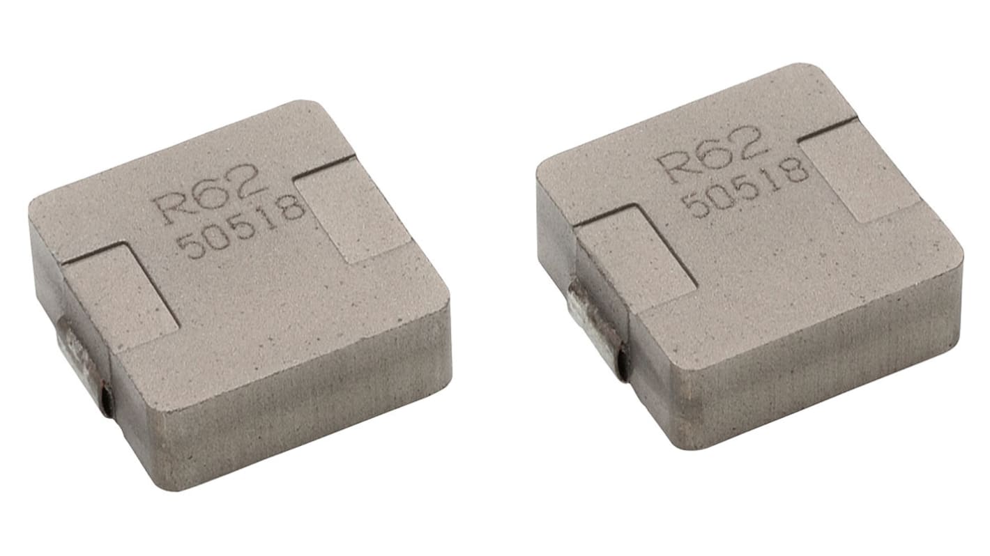 TDK, SPM, 10040 Shielded Wire-wound SMD Inductor with a Metallic Magnetic Core, 180 nH ±20% Wire-Wound 38A Idc