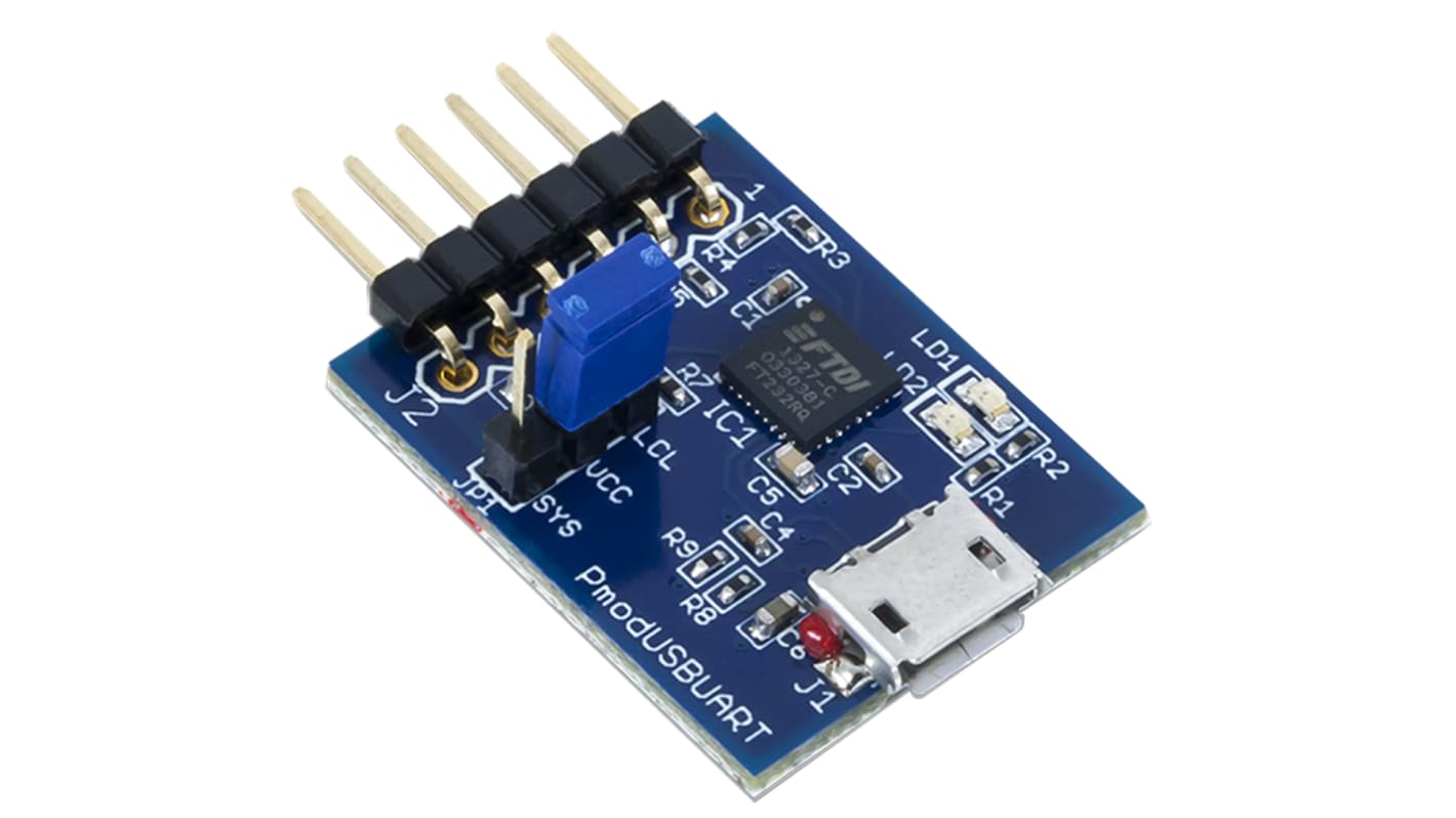 Digilent Entwicklungstool Kommunikation und Drahtlos Erweiterungsmodul USB-UART-Konverter