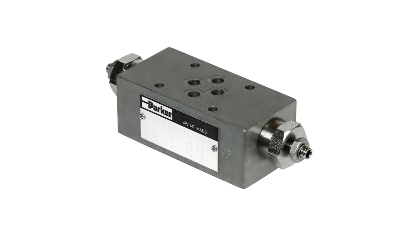 Válvula de retención hidráulica de montaje CETOP Parker ZRD-ABA01-S0-D1 Doble