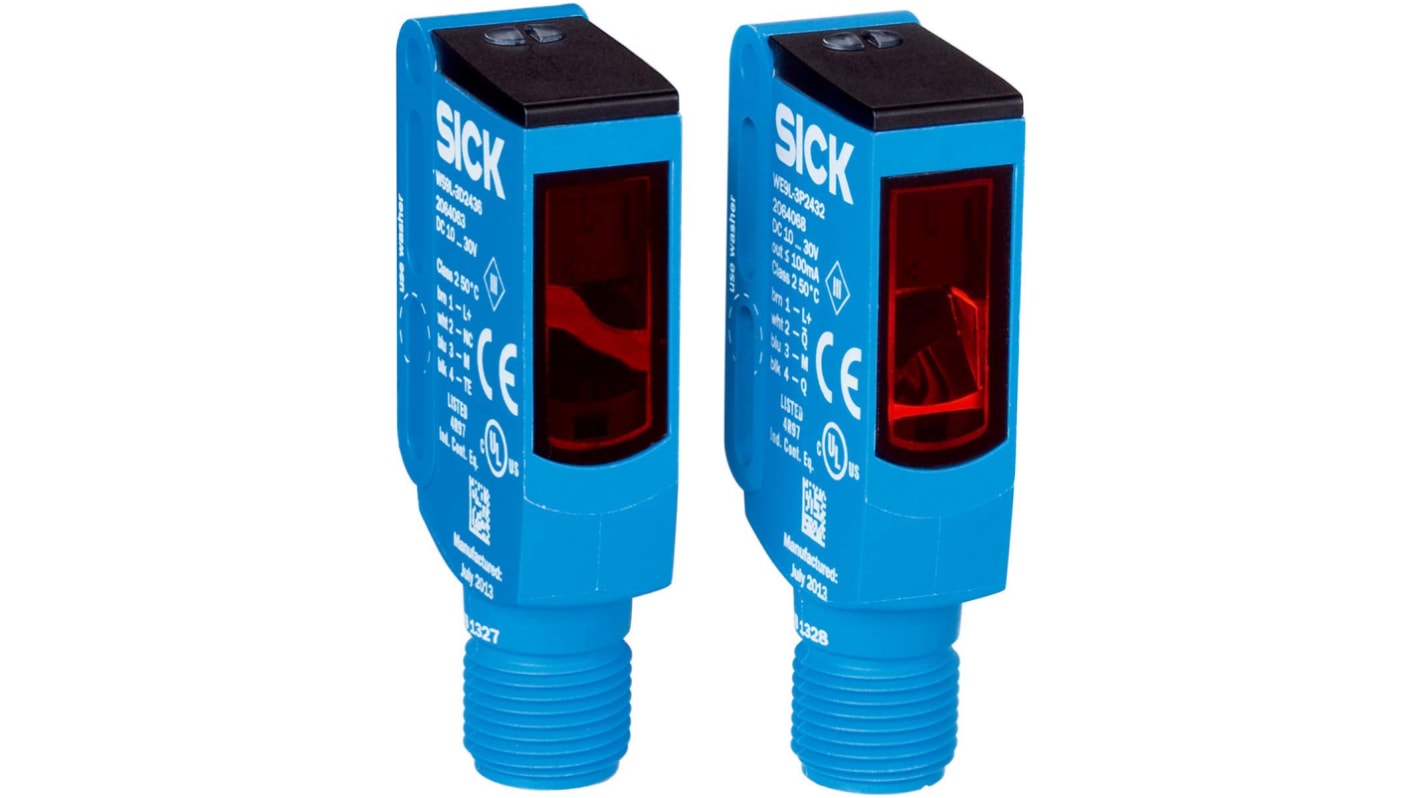 Sick Through Beam Photoelectric Sensor, Block Sensor, 0 → 60 m Detection Range IO-LINK