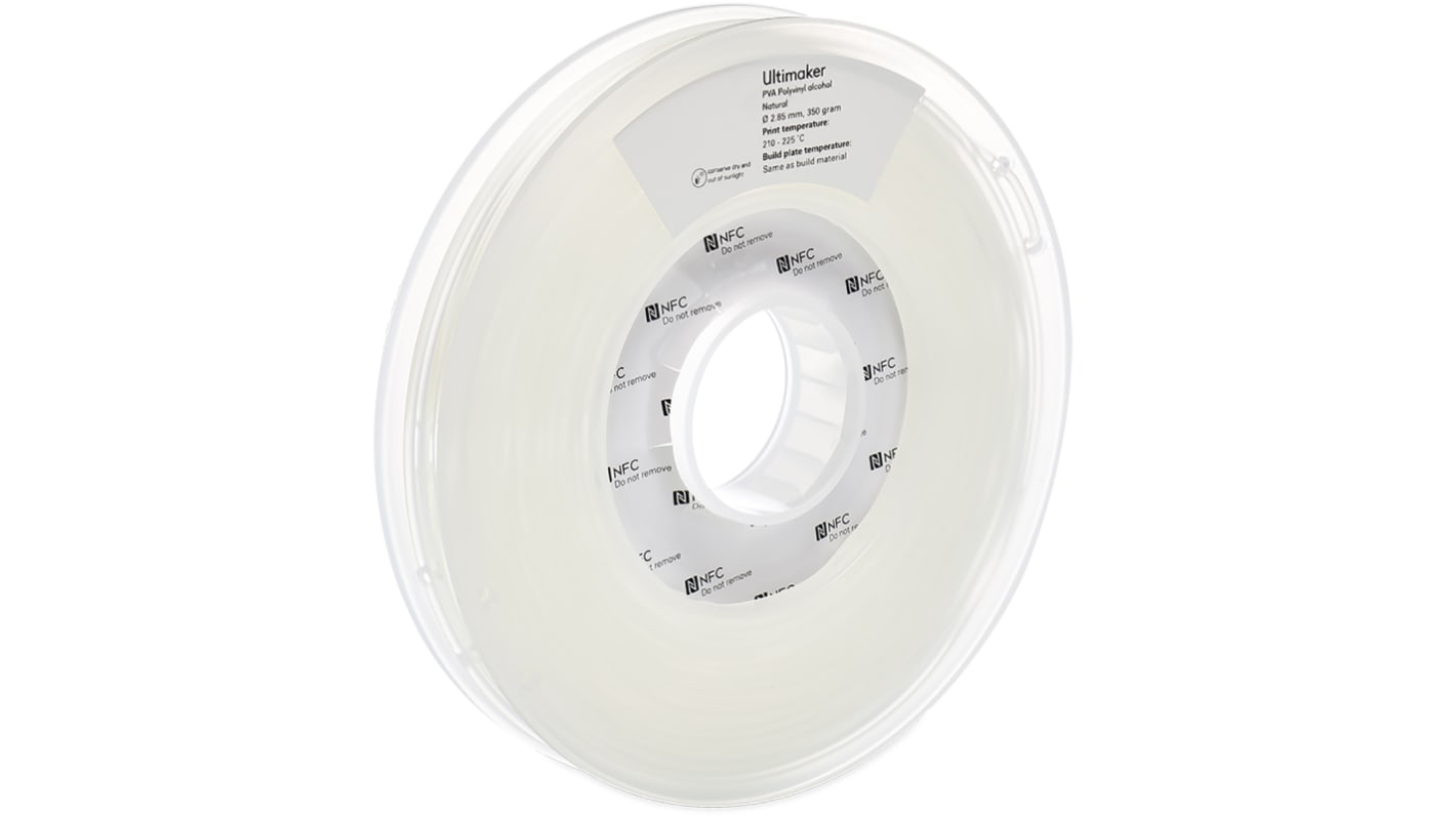 Ultimaker 2.85mm Natural PVA 3D Printer Filament, 350g