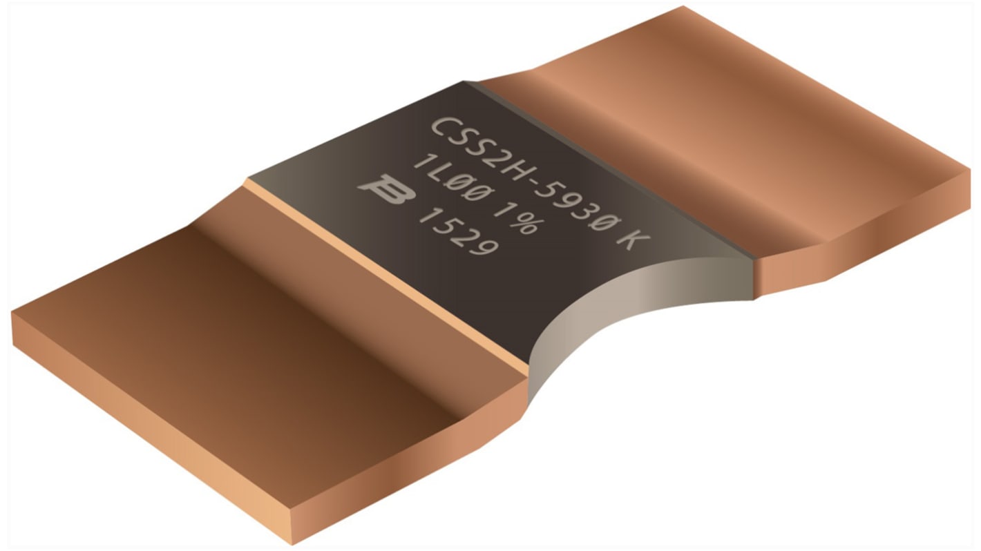 Bourns 500μΩ, 5930 Metal Strip SMD Resistor ±1% 8W - CSS2H-5930R-L500FE