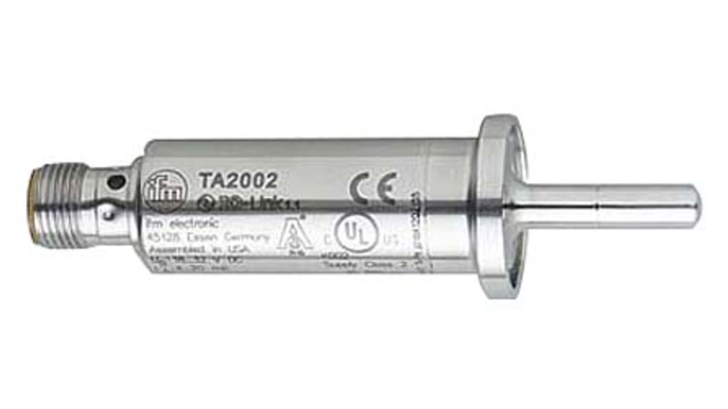 ifm electronic Pt1000 3/4" ISO 2852 Widerstandsthermometer Edelstahl Ø 6mm x 25mm, -50°C → +200°C