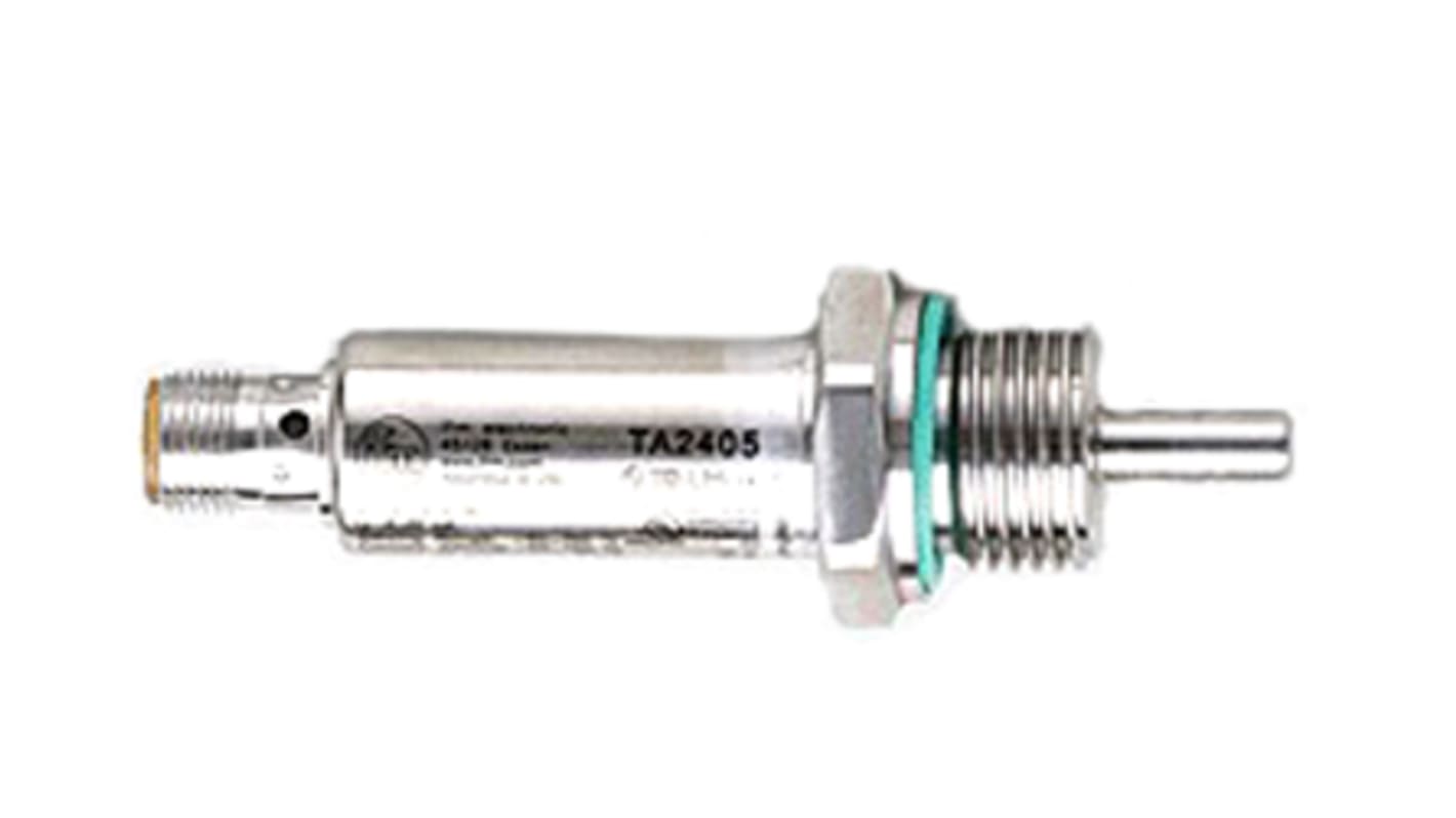 Sensor RTD PT1000 ifm electronic de 4 hilos, sonda: Ø 6mm, long. 30mm, temp. -50°C → +150°C, IO-Link