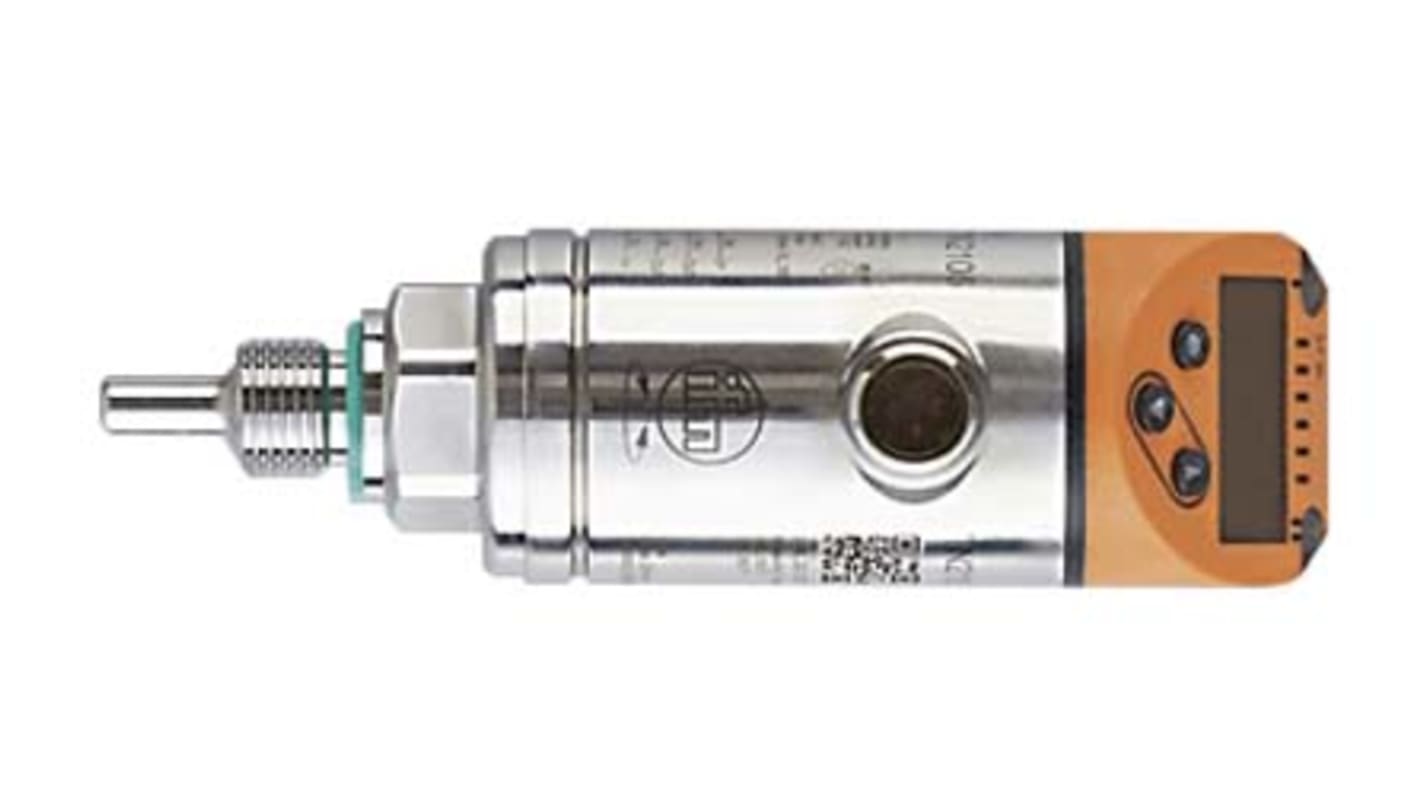 Sensor RTD PT1000 ifm electronic de 4 hilos, sonda: Ø 6mm, long. 25mm, temp. -50°C → +150°C, IO-Link