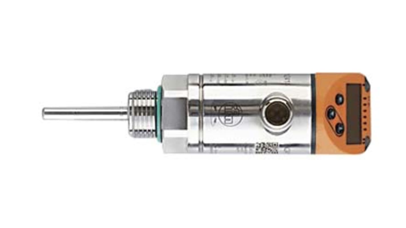 Sensor RTD PT1000 ifm electronic de 4 hilos, sonda: Ø 6mm, long. 50mm, temp. -50°C → +150°C, IO-Link