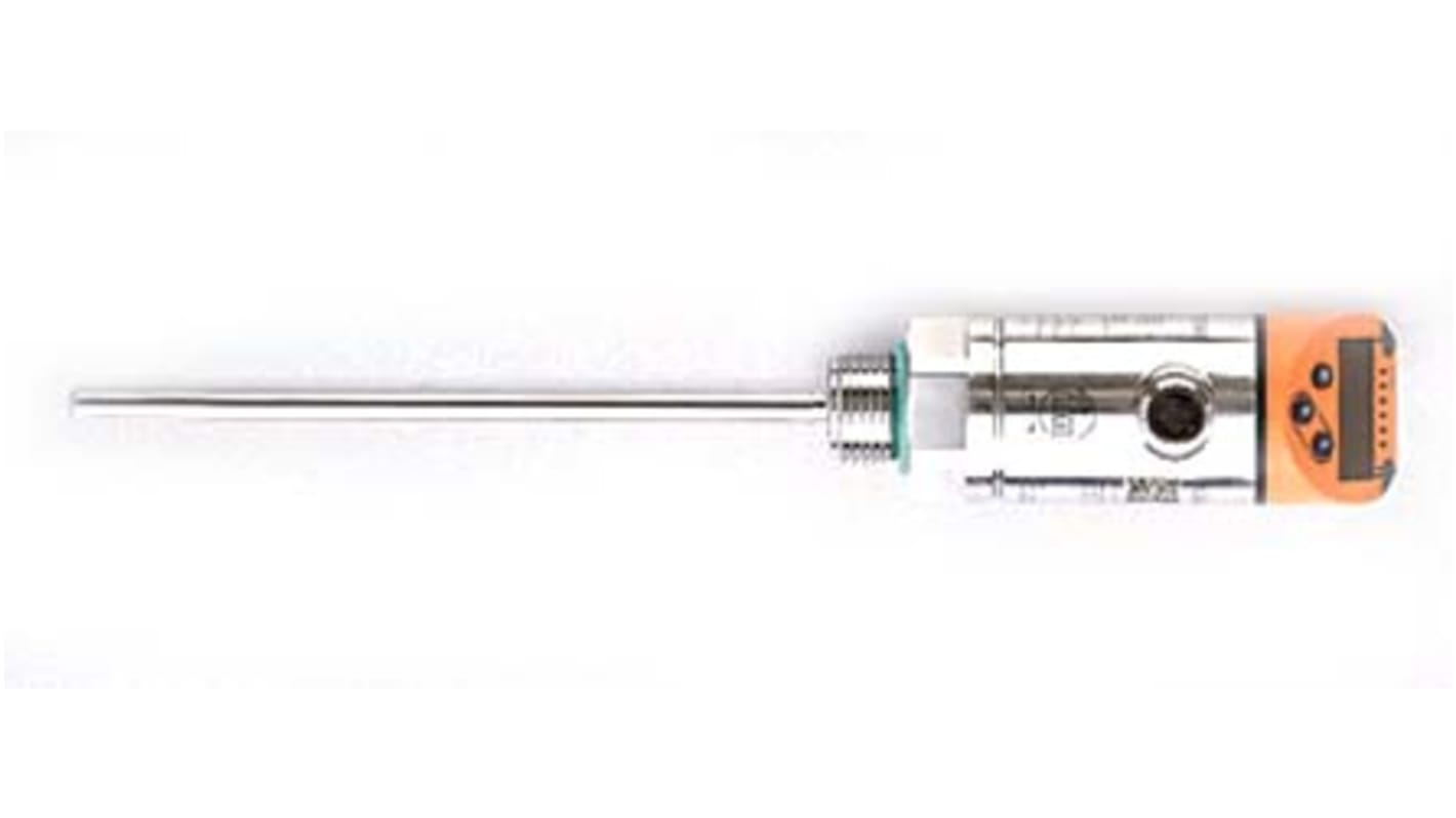 ifm electronic PT1000 RTD Sensor, 6mm Dia, 150mm Long, 4 Wire, G1/2, +150°C Max