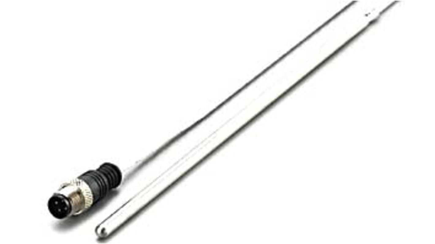 Sensor RTD PT100 ifm electronic, sonda: Ø 6mm, long. 250mm, cable de 2m, temp. -100°C → +600°C