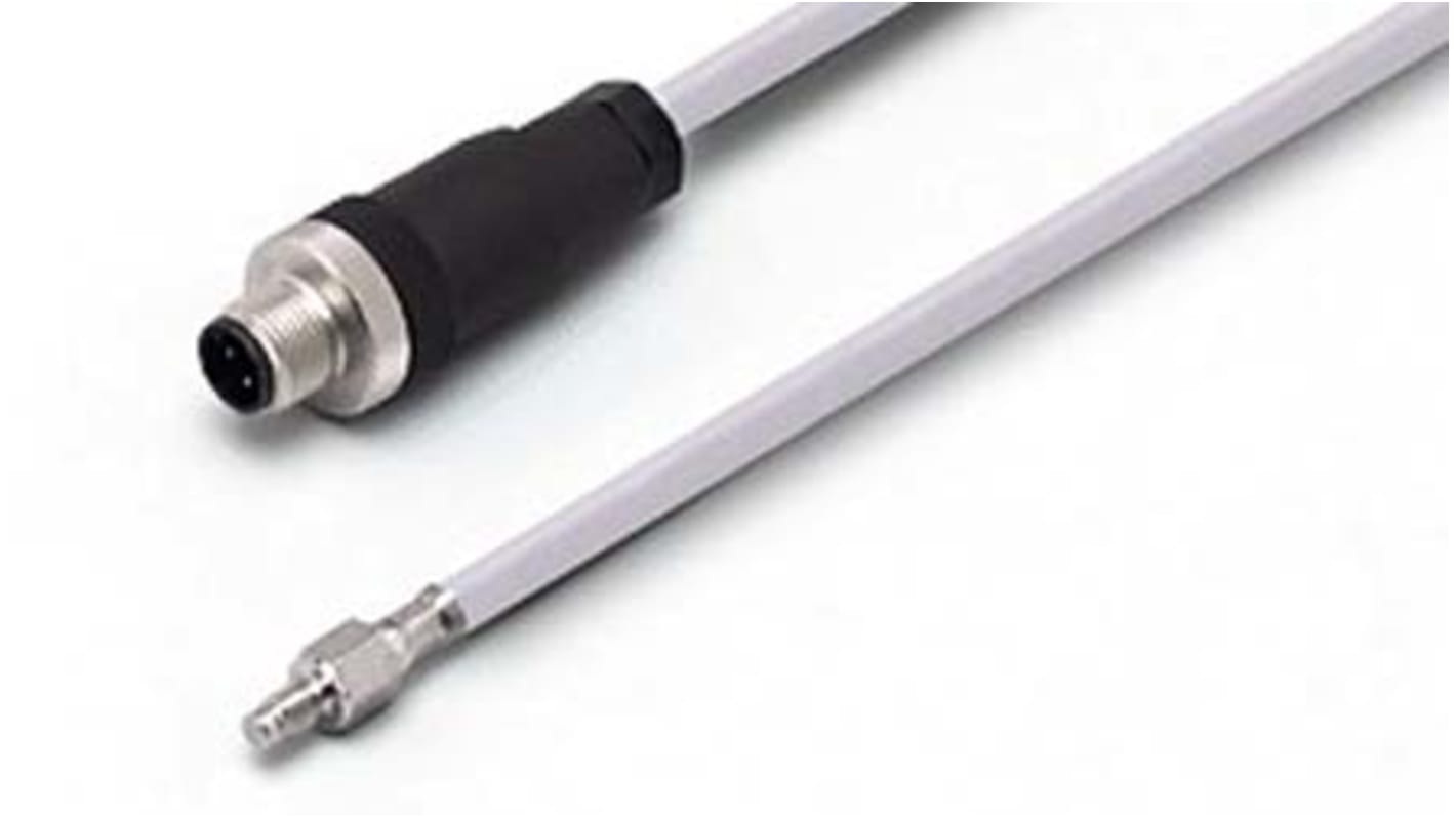 Sensor RTD PT100 ifm electronic, sonda: Ø M6, long. 6.5mm, cable de 2m, temp. -30°C → +180°C