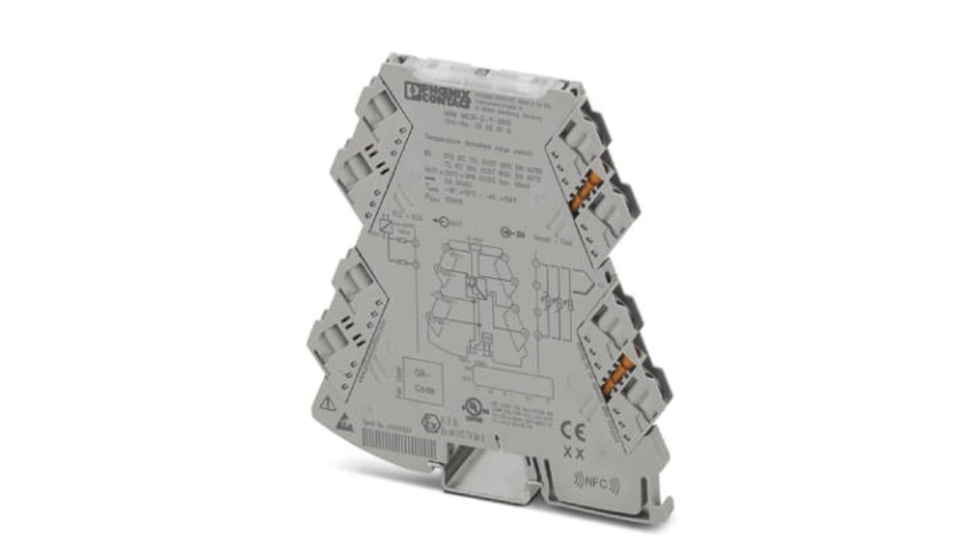 Phoenix Contact MINI MCR Signalwandler, Grenzwertschalter 24V dc, Widerstands-Temperaturfühler (RTD), Thermoelement 0