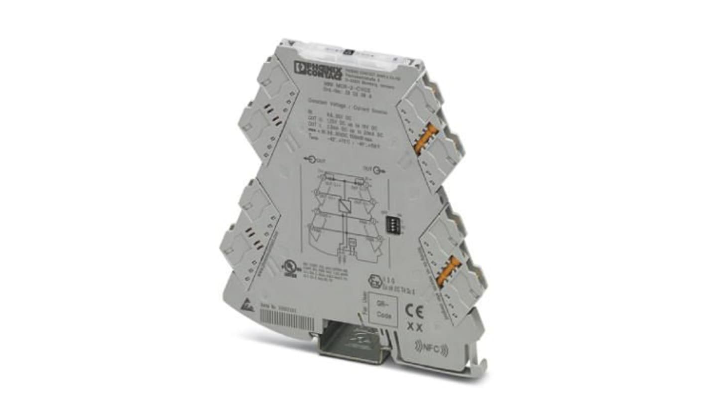 Conditionneur de signal Phoenix Contact MINI MCR 1,25 → 10 V c.c., 2,5 → 20mA, ATEX