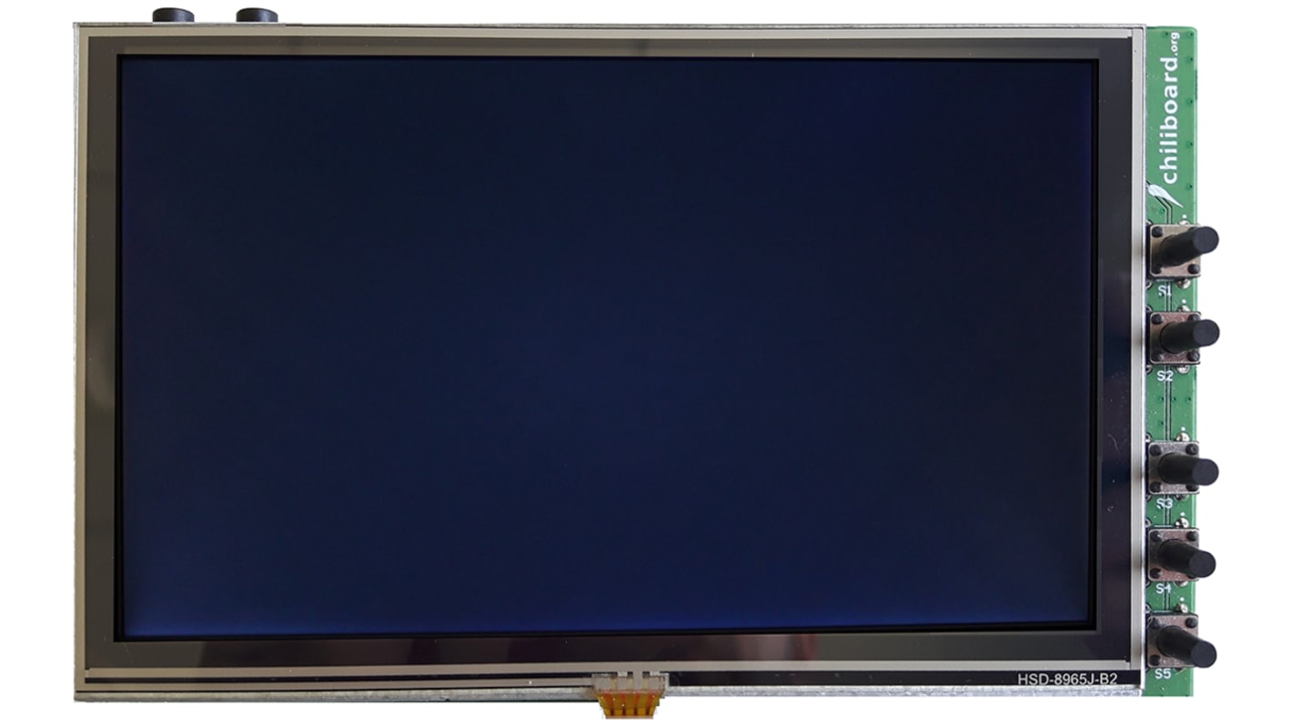 Kijelző panel GEB.LCD.01.01, 5in kijelzővel, használható: (chiliBoard, liteBoard)-val