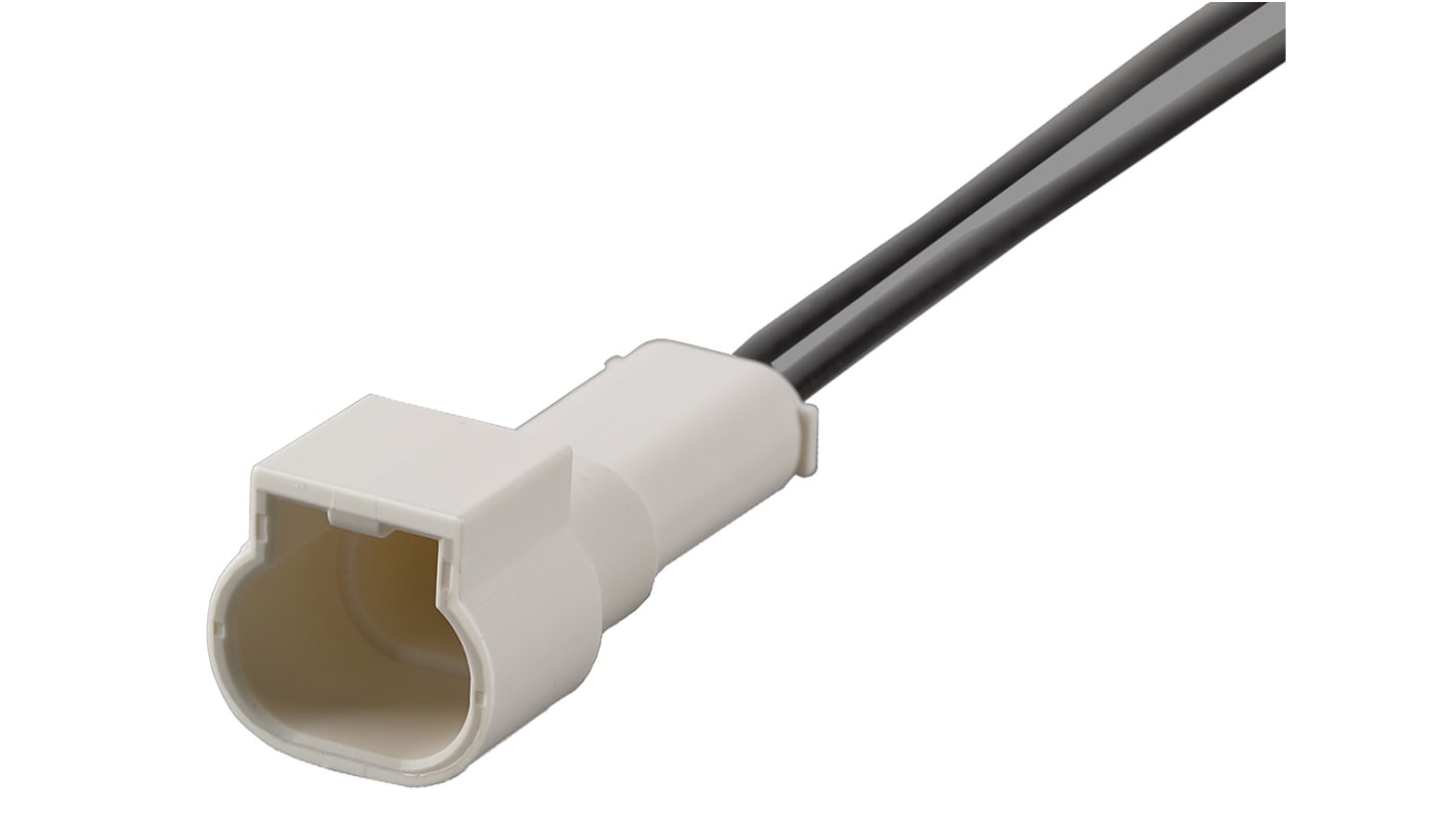 Molex ValuSeal Series Connector Housing Cable Mount Plug, 2, Crimp Termination