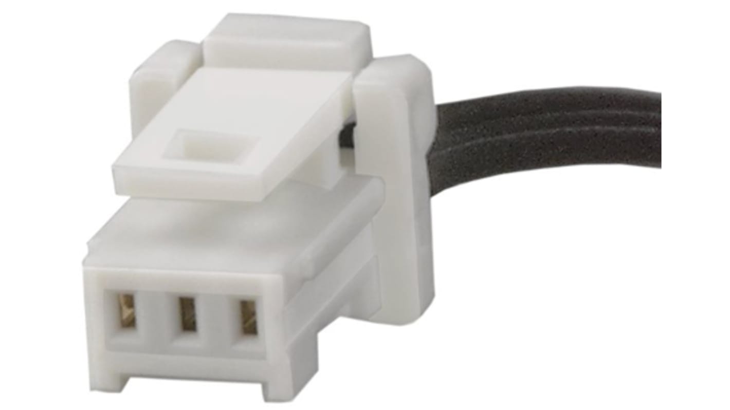 Conjunto de cables Molex Pico-Clasp 15133, long. 150mm, Con A: Hembra, 3 vías, Con B: Hembra, 3 vías, paso 1mm