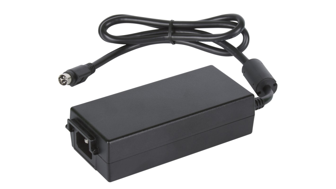 XP Power 85W Power Brick AC/DC Adapter 12V dc Output, Maximum of 6.67A Output