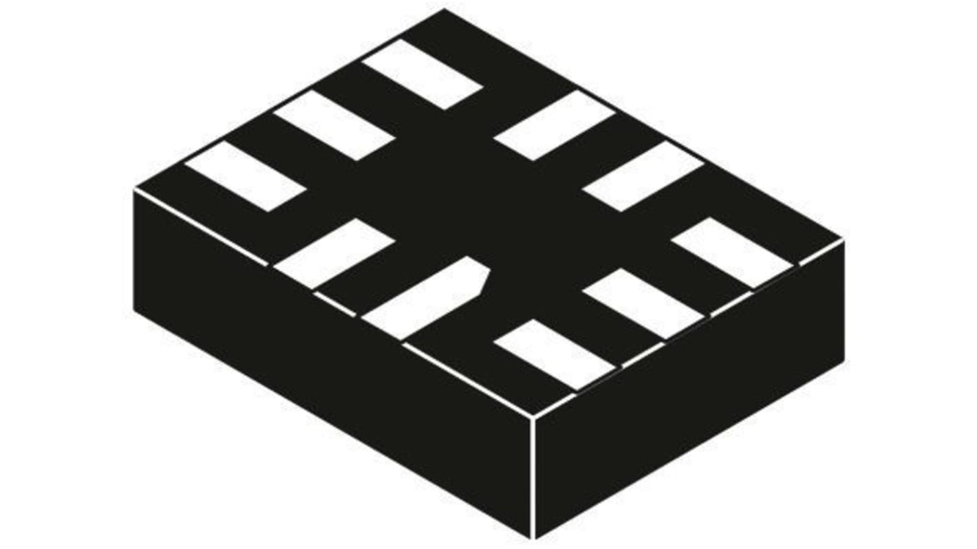 NL3S588MUTBG ON Semiconductor, USB Switch IC DPDT 480Mbit/s, 3 → 3.6 V, 10-Pin UQFN