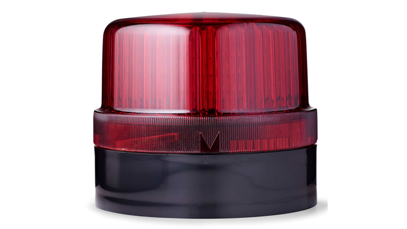 Indicador luminoso AUER Signal serie DLG, efecto Constante, LED, Rojo, alim. 230 Vac, 240 Vac