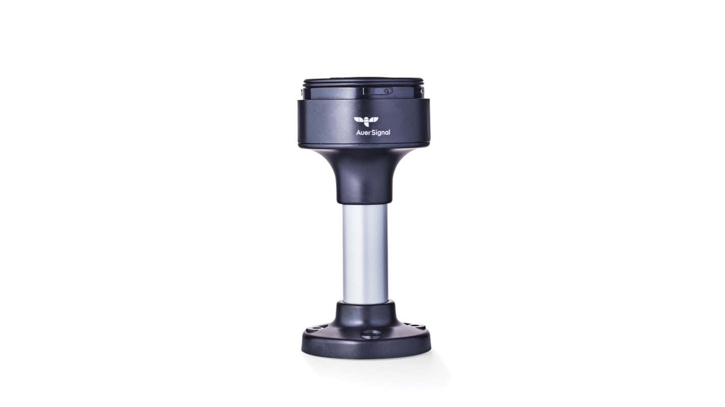 AUER Signal XMR Series Mounting Base with Tube for Use with ECOmodul70 LED Signal Towers, IP66