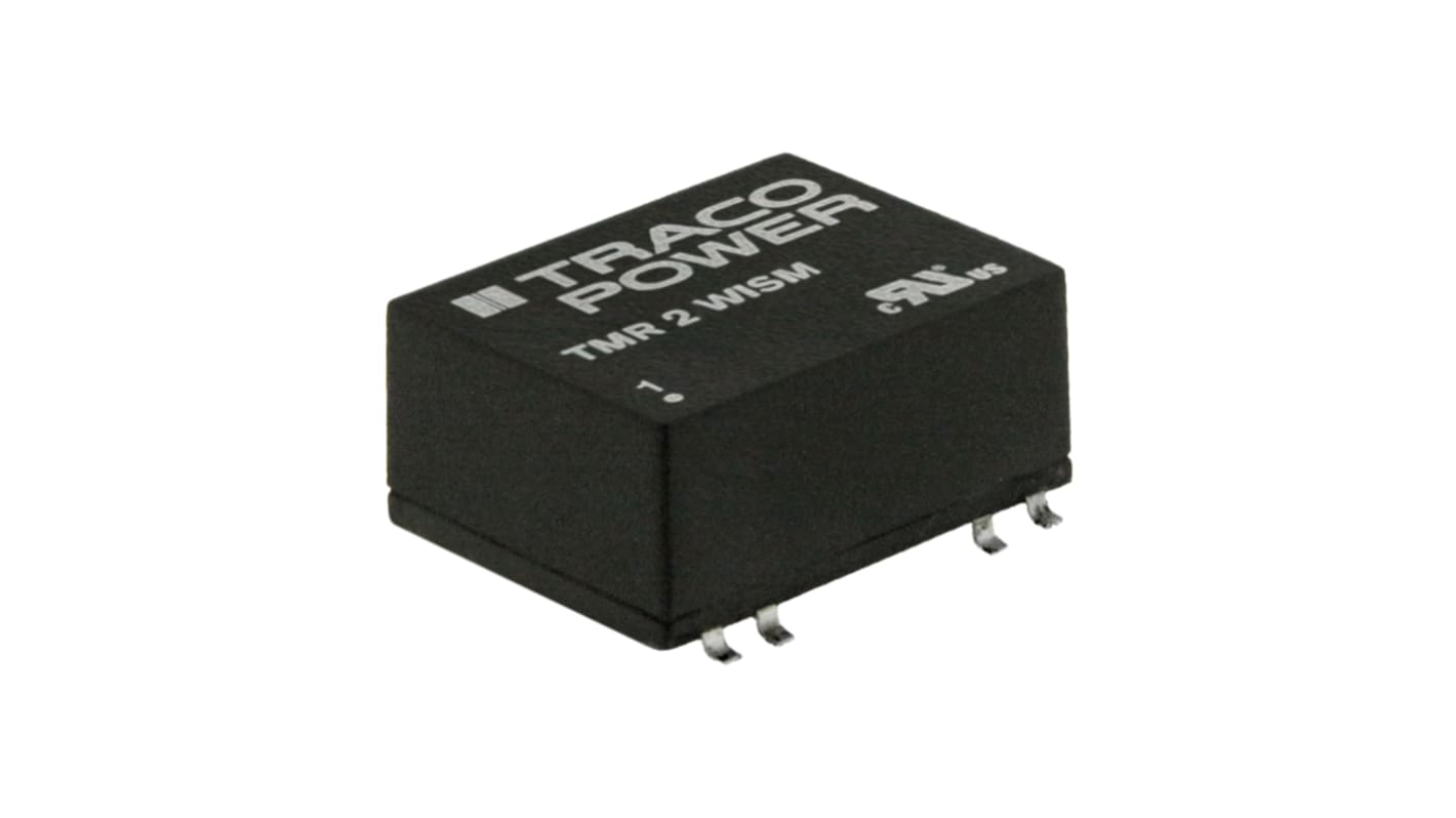 Convertisseur DC-DC TRACOPOWER, TMR 2 WISM, Montage sur CI, 2W, 1 sortie, 12V c.c., 167mA