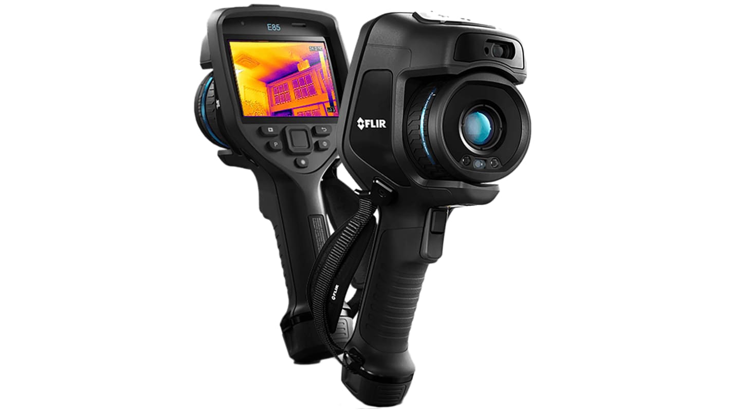 Hőkamera FLIR (E75) 640 x 480pixel, cserélhető objektív, alkalmazás: Elektromos, Mechanikus E75, -20 → +120 °C