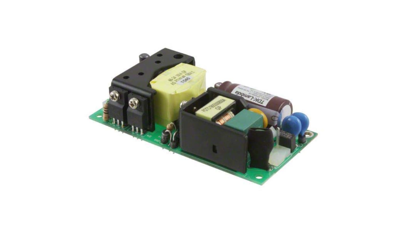 Fuente de alimentación conmutada TDK-Lambda, 12V dc, 60W, 1 salida, Montaje en PCB