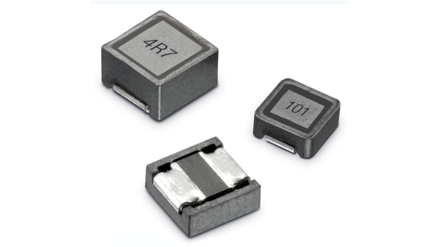 Wurth, WE-LQFS, 4818 Shielded Wire-wound SMD Inductor 2.2 μH ±30% Wire-Wound 3.36A Idc