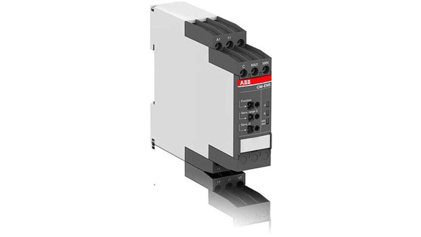 ABB Folyadékszintrelé 1 bemenettel, DIN-sín, 110 → 130 V AC, 220 → 240 V AC