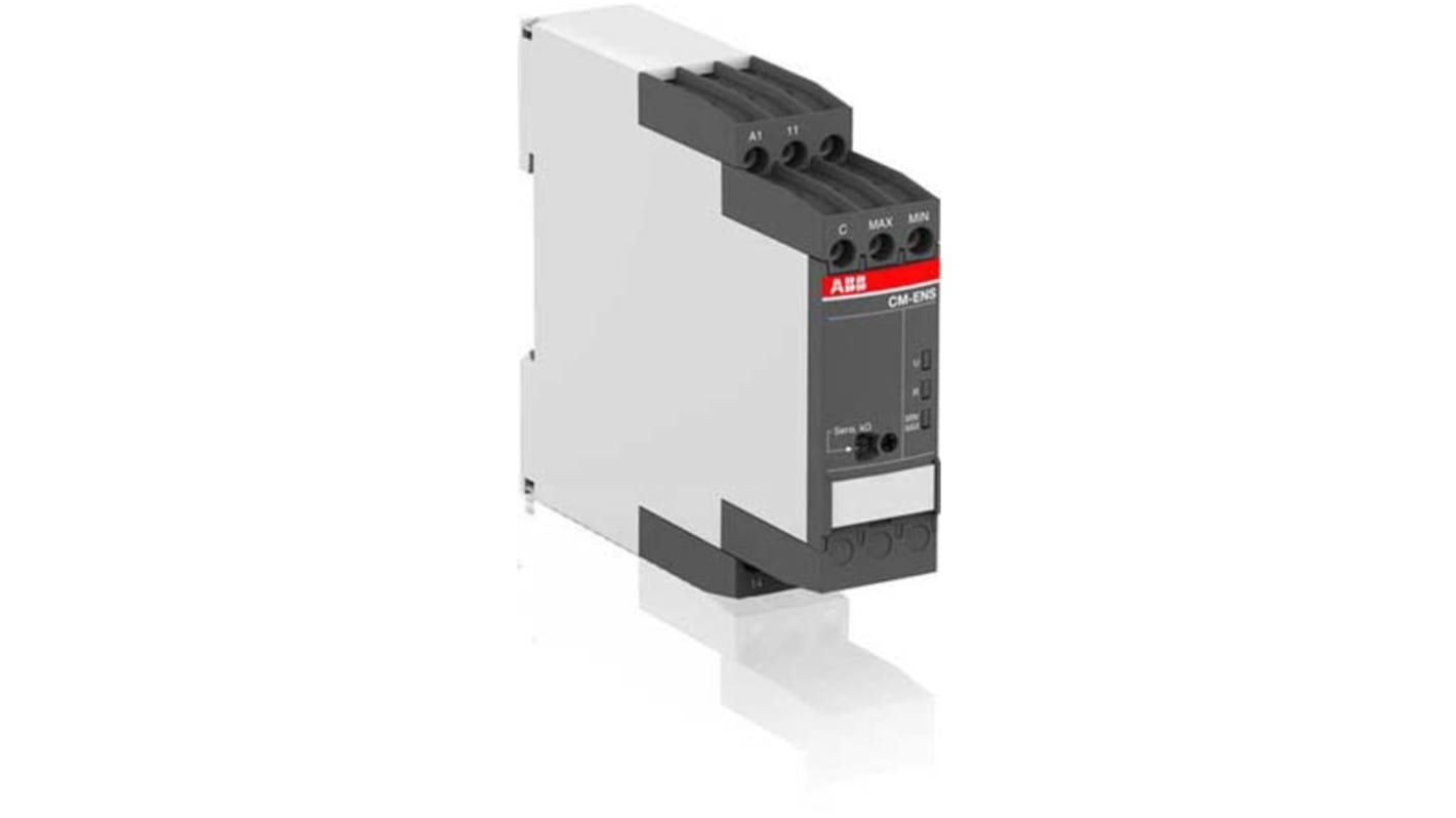 ABB Niveaurelais, DIN-Schienen Montage, 24 → 240 V ac/dc