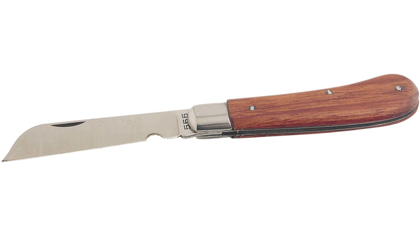 Coltello per elettricisti SAM, lama dritta da 70 mm