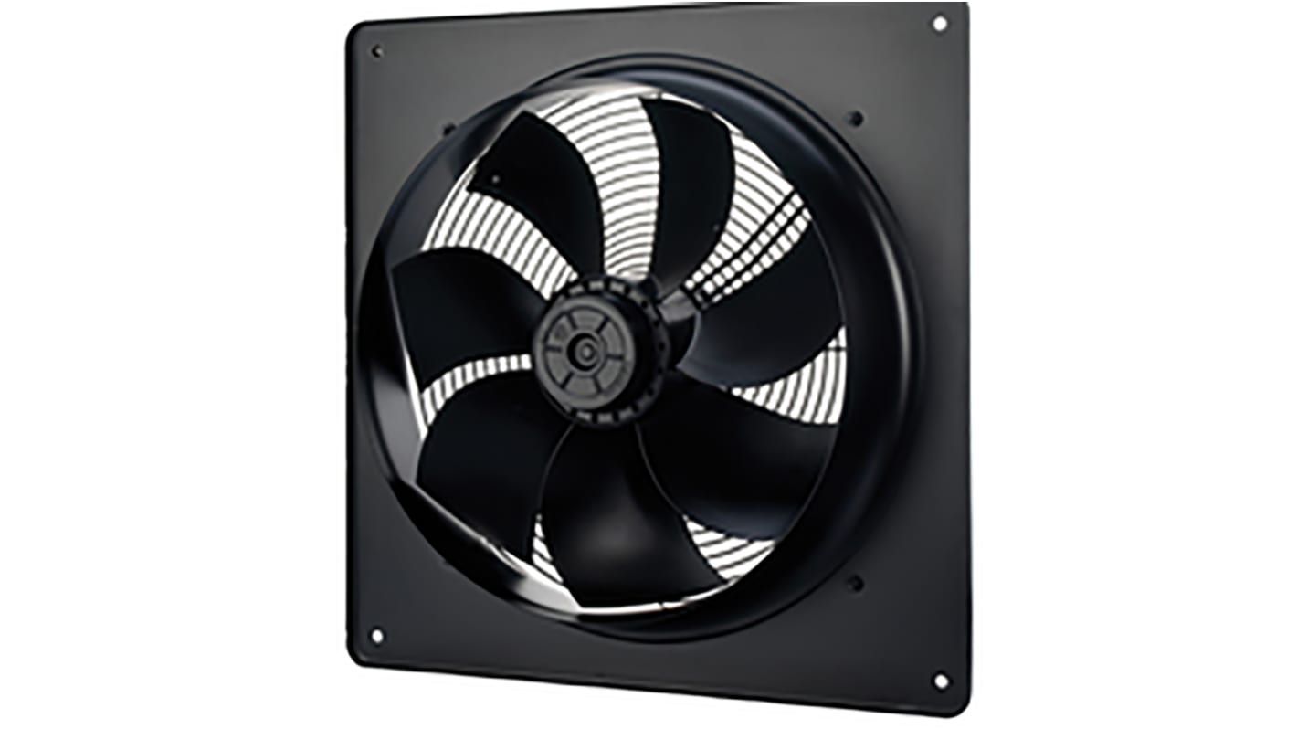 Vent-Axia VSP50014 VSP Square Wall Mounted Plate Fan, 2.47m³/s, 51dB(A), Lightweight, Thermal Overload Protection, Duct