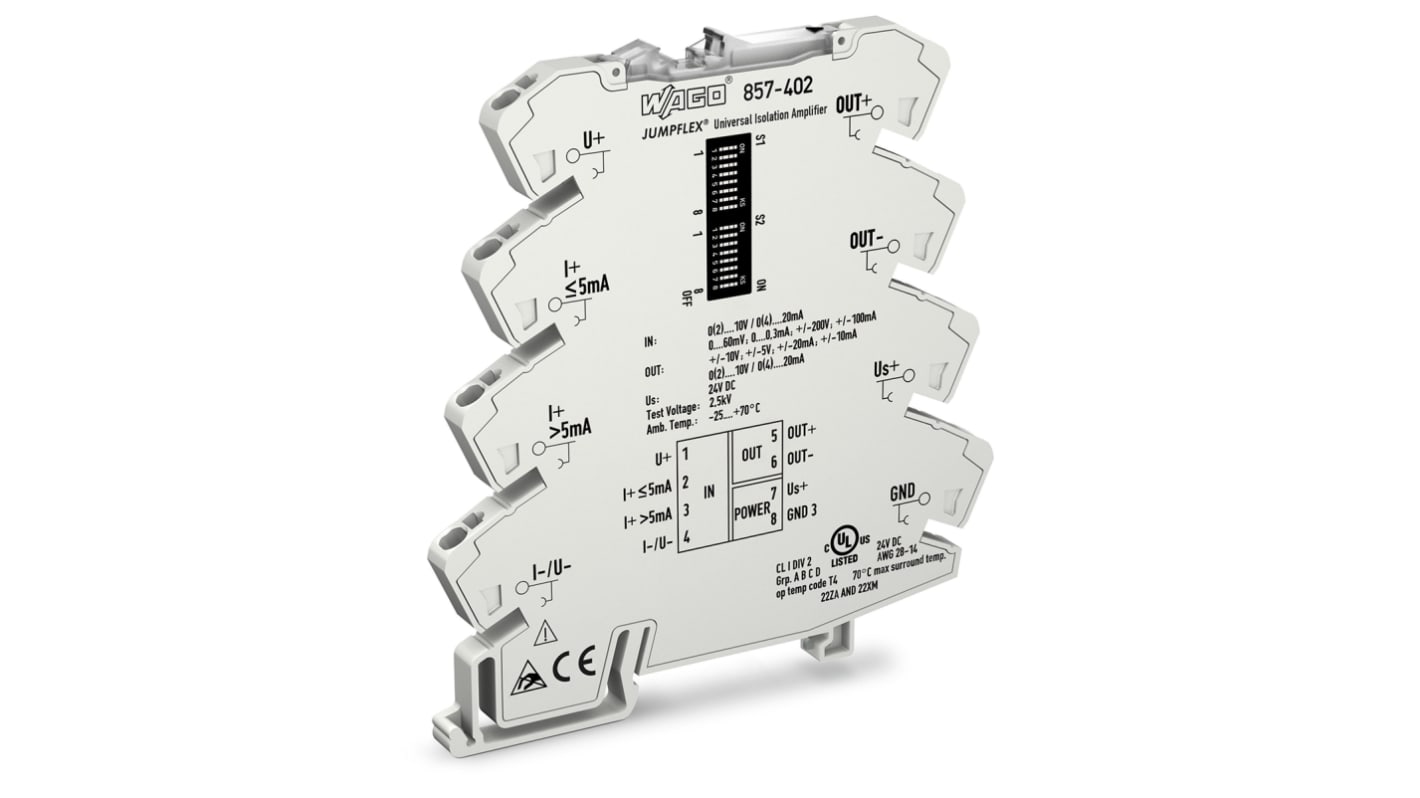 Wago Signalwandler DIN-Schiene, IECEx