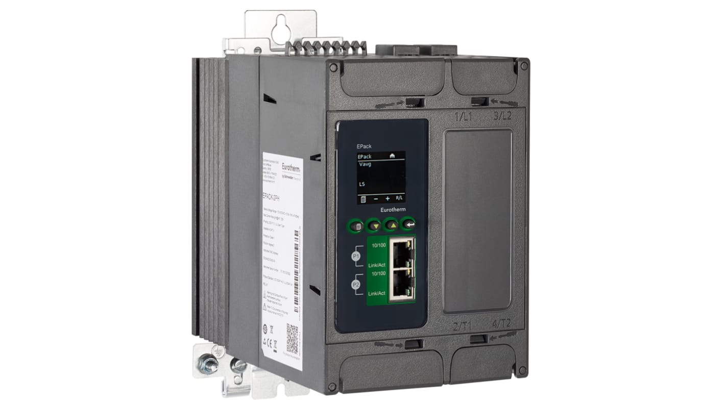 Eurotherm コントローラ EPACK-2PH/16A/24V/XXX/V2/XXX/XXX/TCP