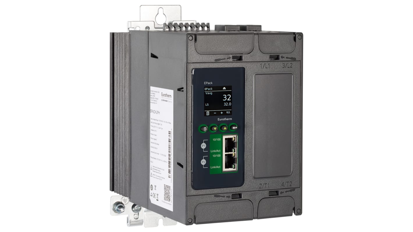 Eurotherm コントローラ EPACK-2PH/32A/500V/XXX/V2/XXX/XXX/TCP