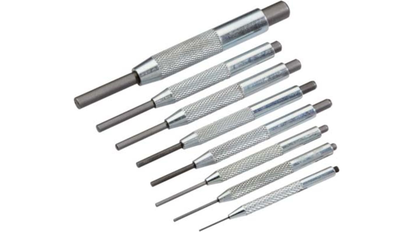 Ks Tools Kit Punzoni Per Metallo 9 Pezzi - Acciaio Professionale - Foto 12